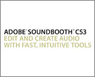 Adobe Soundbooth CS3 Tagline