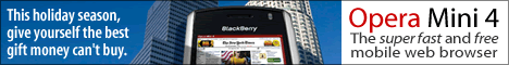 Opera Mini 728x90 BlackBerry banner